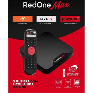 RECEPTOR RED ONE MAX 4K ATUALIZADO.