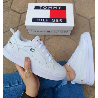 Tênis Tommy Europeu Feminino Casual - Diversas Cores em Promoção na Shopee  Brasil 2024