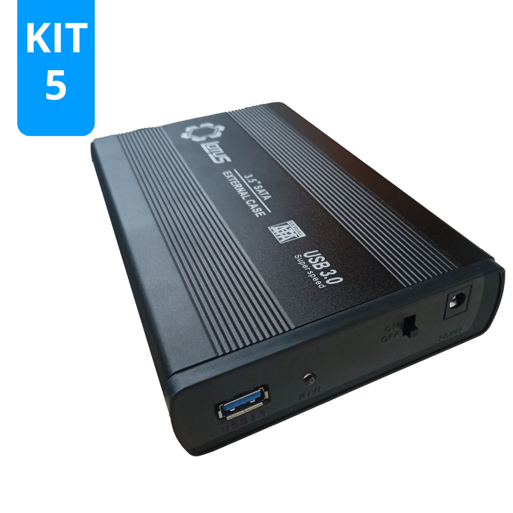 Case Hd Externo Usb 3.0 Sata 2.5 Notebook Pc Xbox Ps4