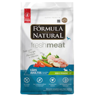 Racao para Cachorro Fórmula Natural Fresh Meat Adulto Mini/Peq 2,5 Kg