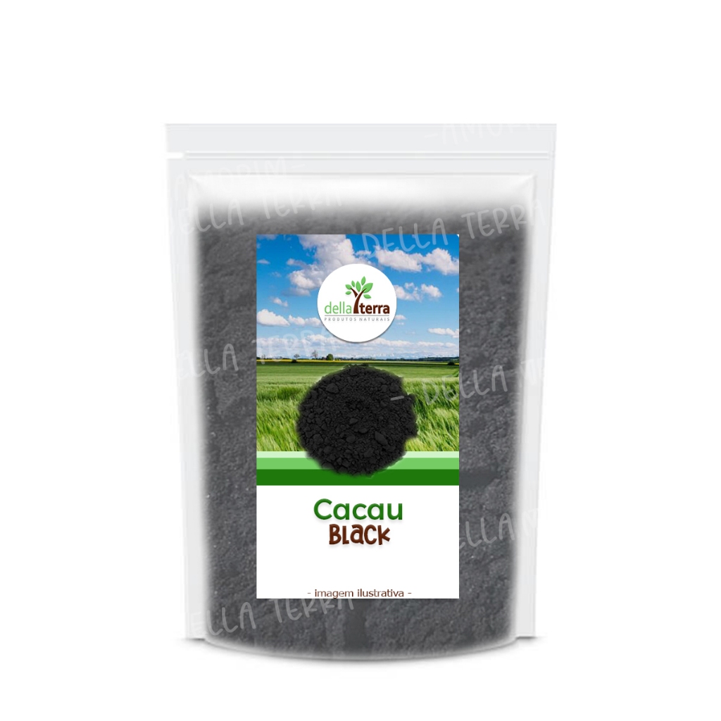 Cacau em Pó Alcalino Black 1Kg - Della Terra
