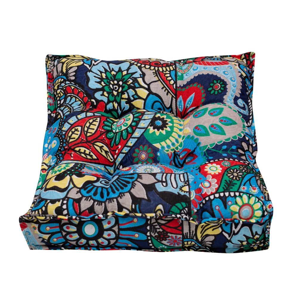 Cama Pet Futon Luxo 60x60 Cachorro Gato Porte Grande Colchonete Confortavel Resistente Colorido Shelter