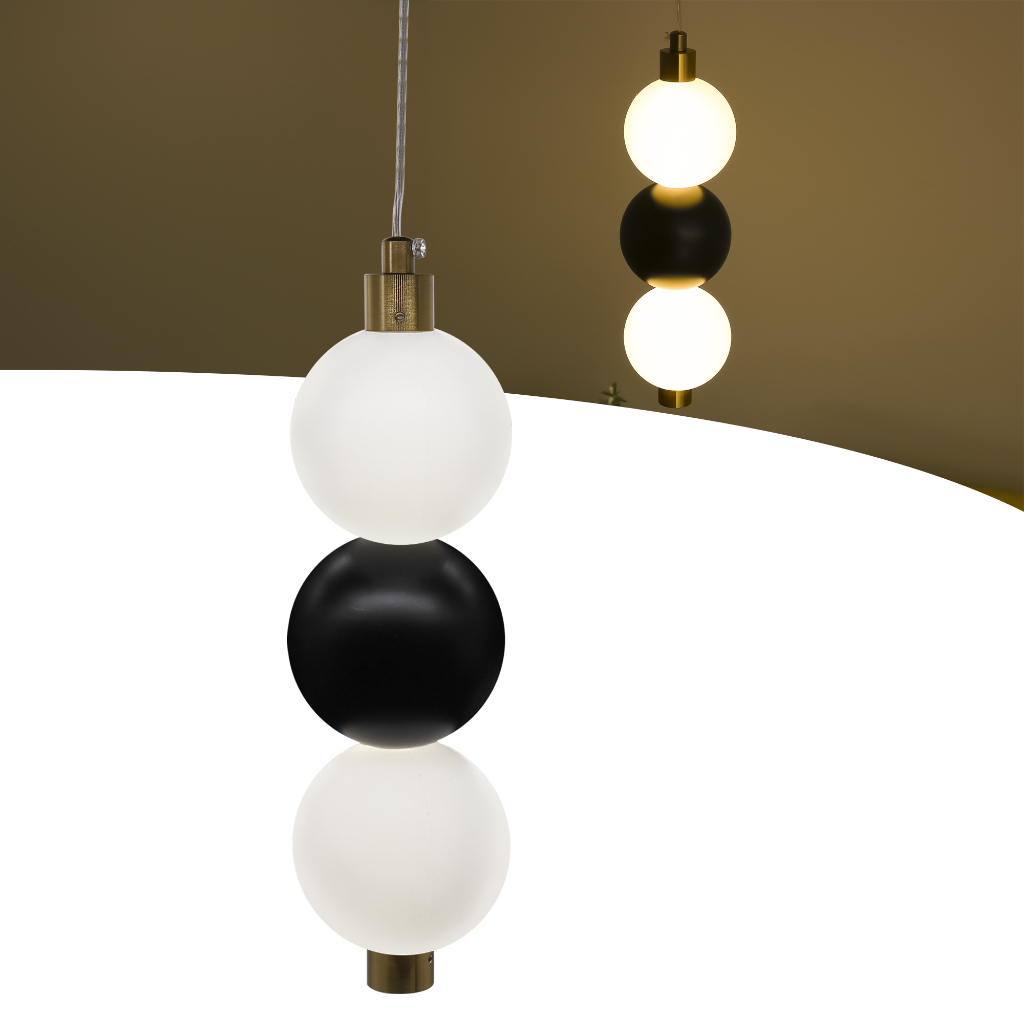 Luminária Pendente Bolinhas Dreams Bola 3 Globos Led Pd27 | Shopee Brasil