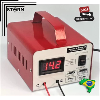 Carregador Bateria 12v Inteligente Até 300amperes Cv5ah