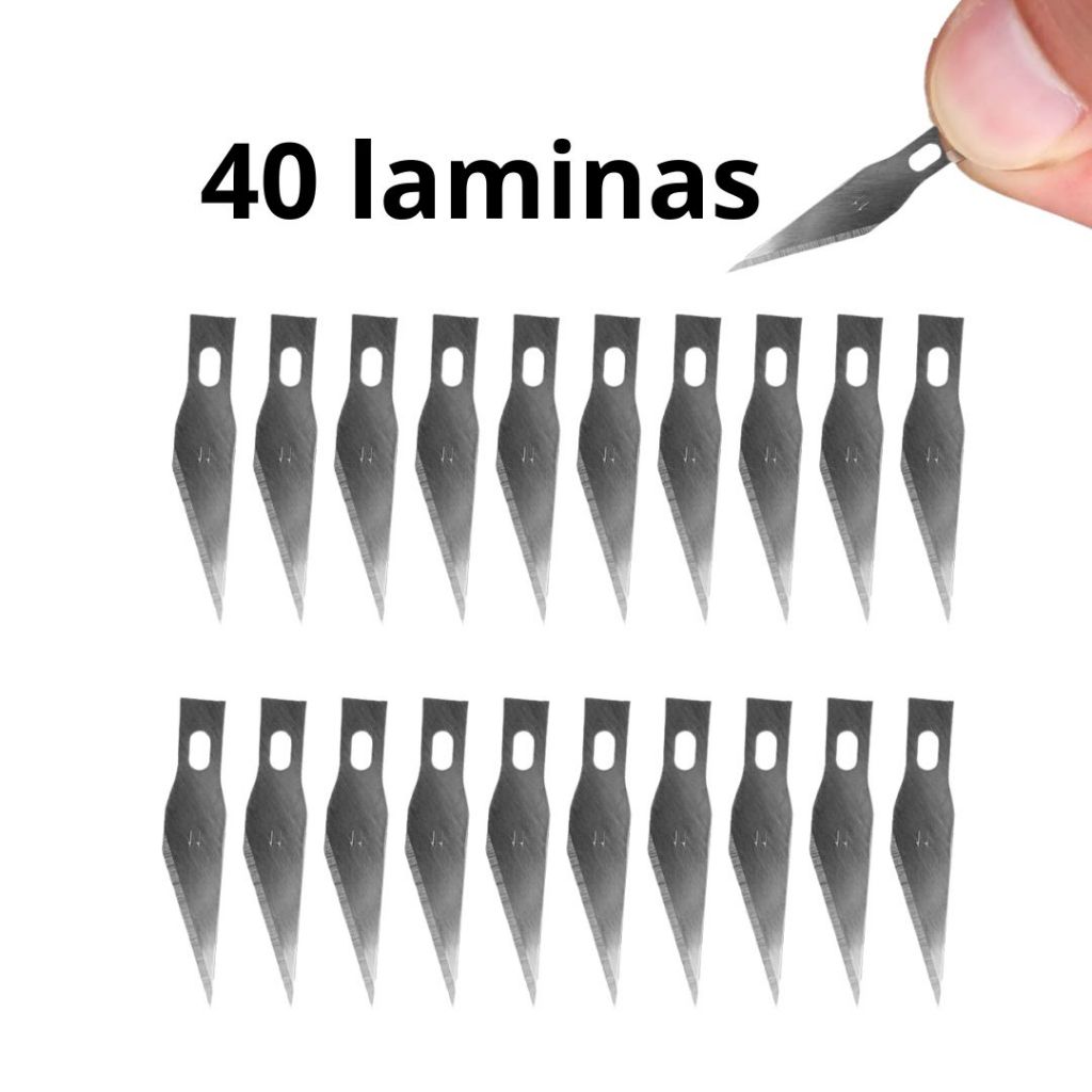 Lamina de estilete de precisão modelo 11
