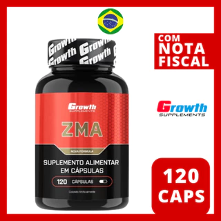 Zma Growth 120 Cápsulas Original - Envio Imediato