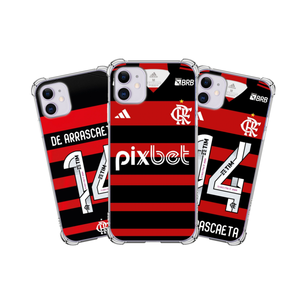 Capa Capinha Personalizada Flamengo 2024 Com Nome E Número