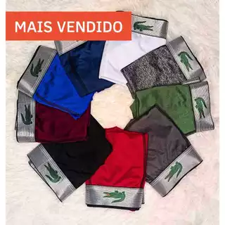 Kit 10 cuecas Box Boxer Masculina Microfibra j
