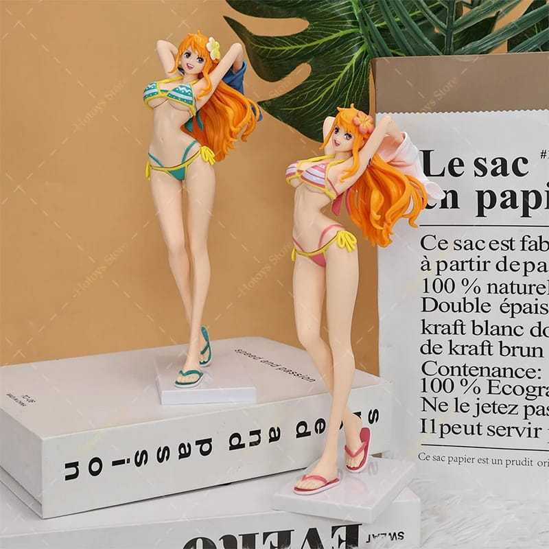Action Figure One Piece Nami Beach 21 cm PVC