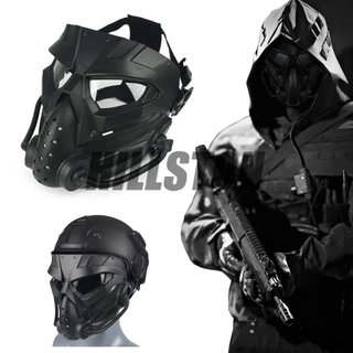 ZL3 Resistente Ao Impacto Máscara Facial Completo Capacete Halloween Cosplay Cabeça Decoração Do Partido
