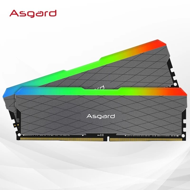 Asgard Memória RAM DDR4 para Desktop PC Gamer 8 GB 3200MHz RGB RAM