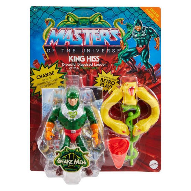 Masters of the Universe King Hiss Origins