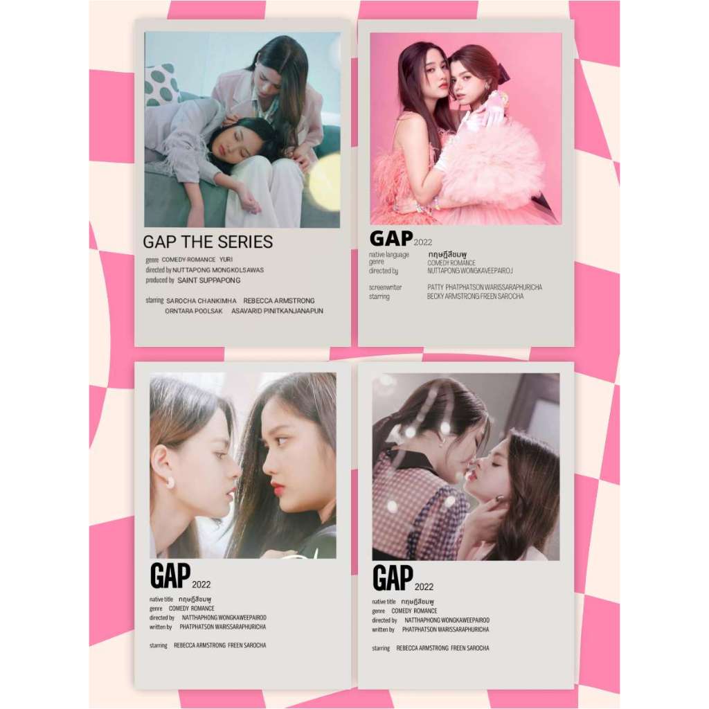 Poster Gap The Series Freenbecky Becky Sarocha Mon Sam Auto Adesivo ...
