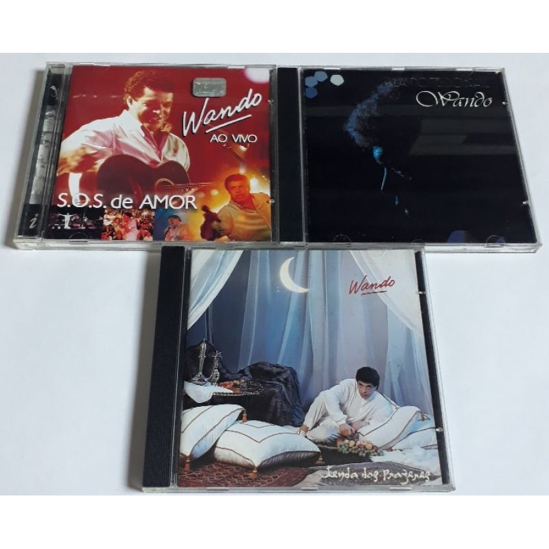 CD Wando Tenda dos prazeres Ao vivo e Wando Original | Shopee Brasil