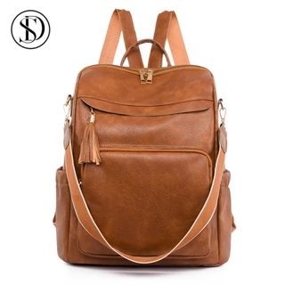 Mochilas Femininas Escolar Bolsa De Viagem Faculdade Trabalho Casual Bolsa Elegante Antifurto