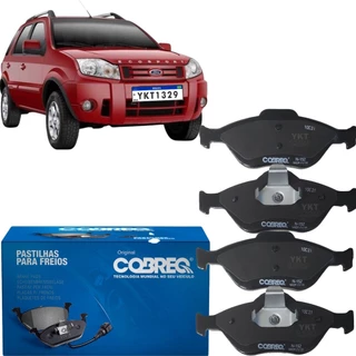 Pastilha Freio Dianteira Original Ford Fiesta Sedan 1.6 2006