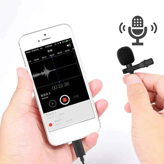 Microfone de Lapela Celular iPhone e iPad Alta Qualidade