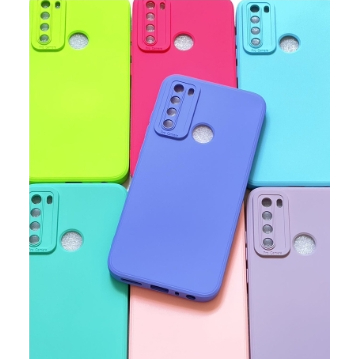 Capa Capinha Xiaomi Redmi Note 8 Silicone Aveludado