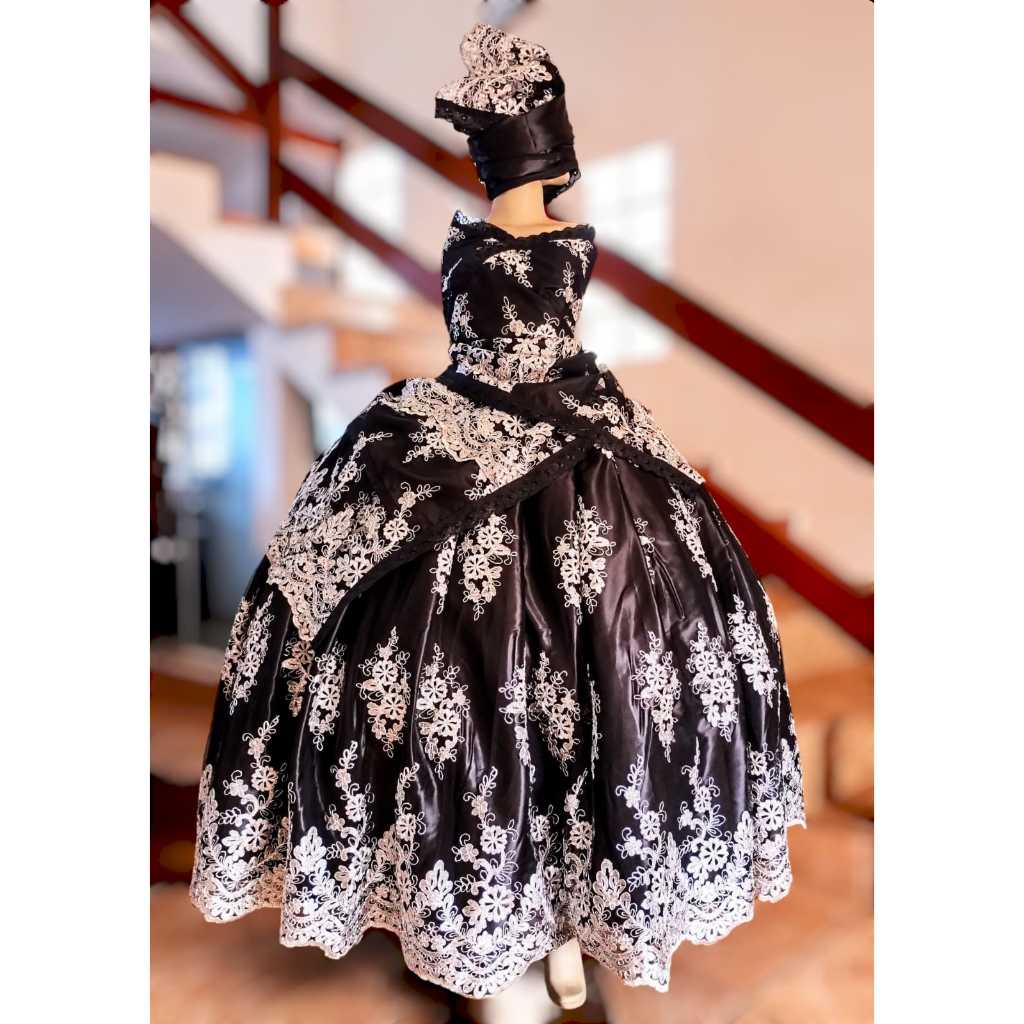 Vestido Pomba Gira Rainha Das Almas Saia Pomba Gira