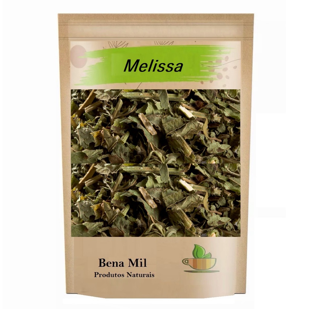 Melissa Folhas Pura 1kg - Safra Nova