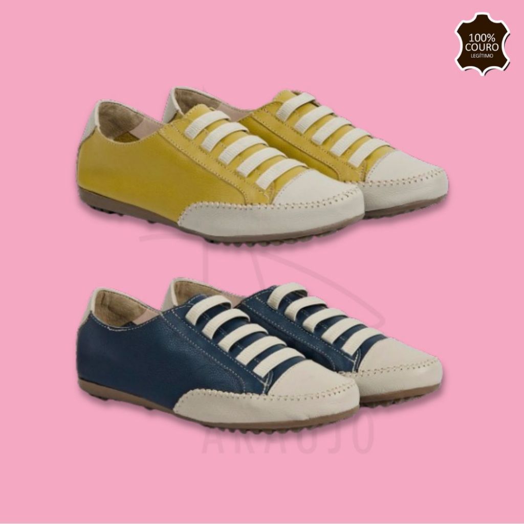 Sapatênis Casual Feminino Rasteiro de Ajuste Elástico Confortável Para Seu Dia a Dia