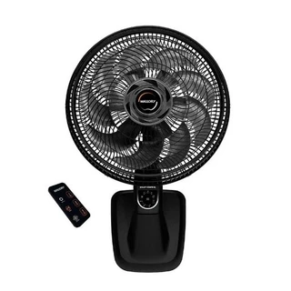 Ventilador de Parede Mallory Smart Control 40 Cm Preto e Grafite 220v