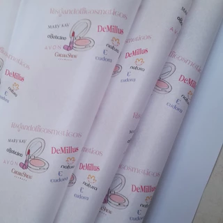 Papel Seda Personalizado - 40 unidades (LEIA O ANUNCIO)
