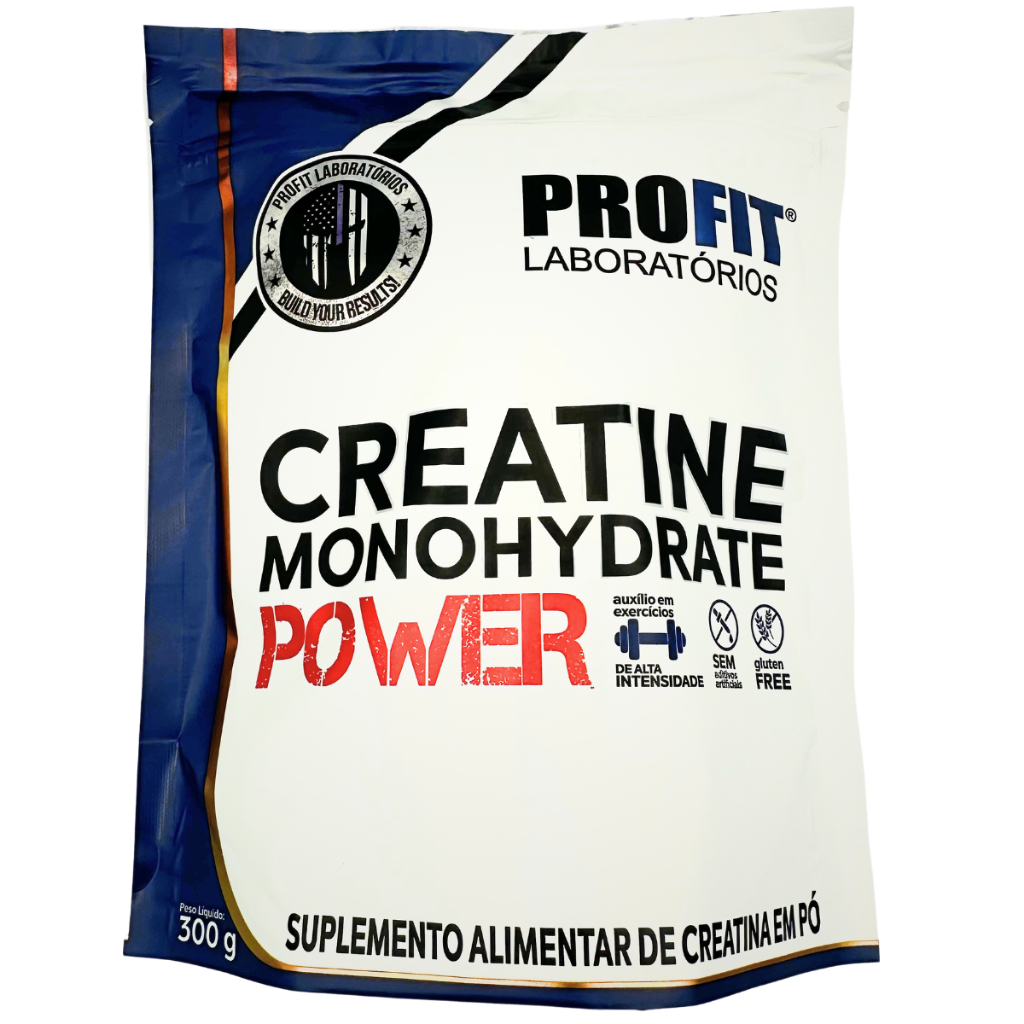 Creatina Power - Refil 300g em Pó - Profit