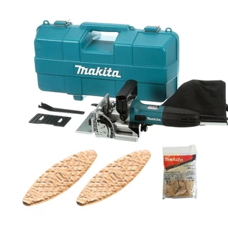 Kit Fresadora de Junção 4Pol 710W PJ7000 Makita e 200 Biscoitos #0