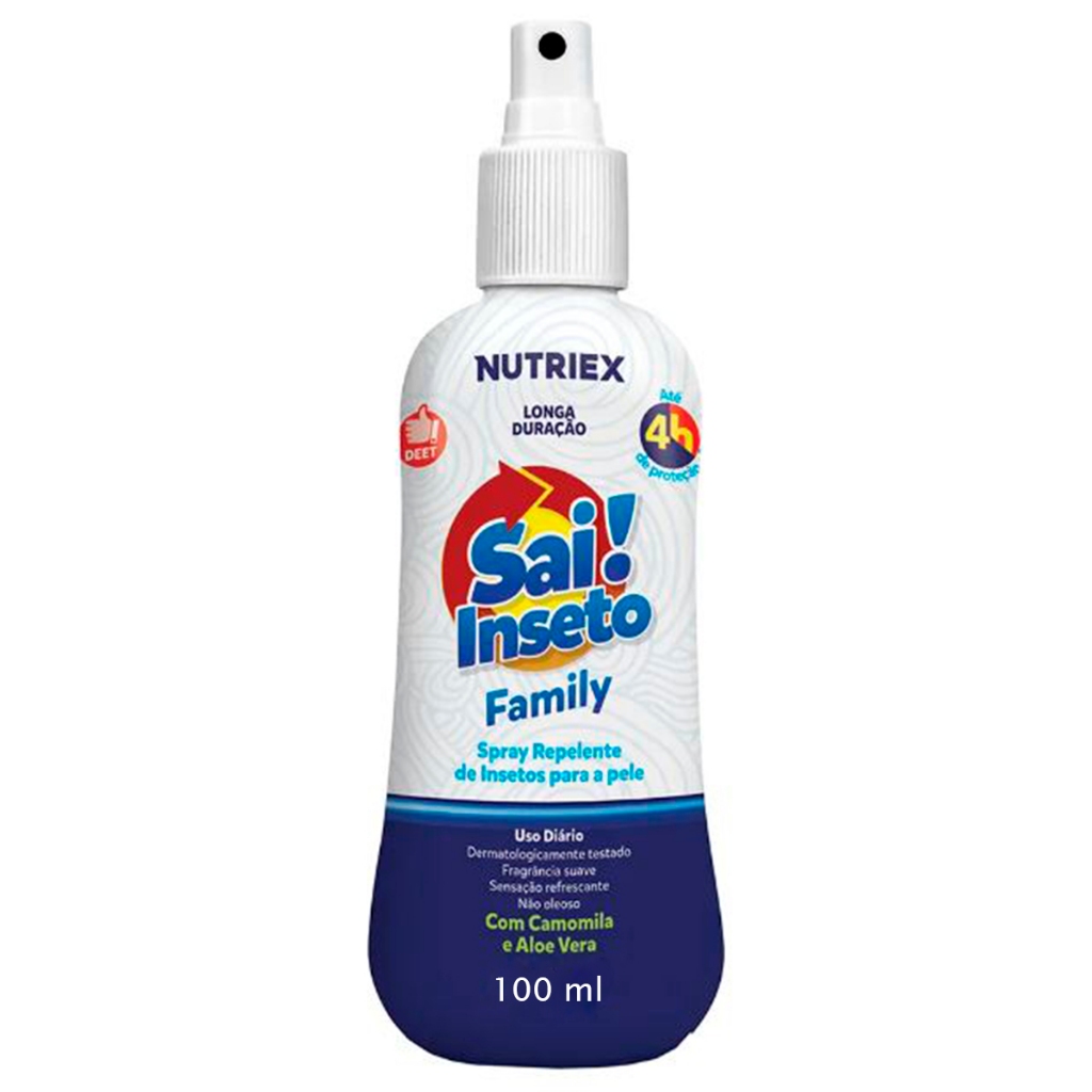Repelente Spray Sai Inseto Family 4H 100ML