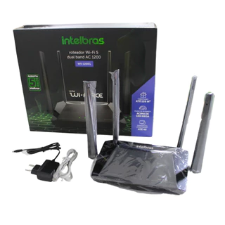 Roteador Dual Band Wi-fi 5 W5-1200g Intelbras Ac 1200mbps