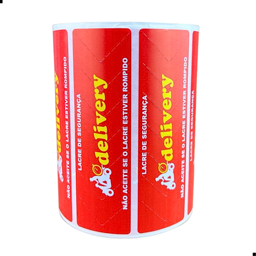 Lacre para Delivery Cola Forte 2 Milheiros