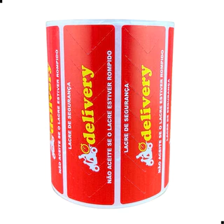 Lacre para Delivery Cola Forte 2 Milheiros