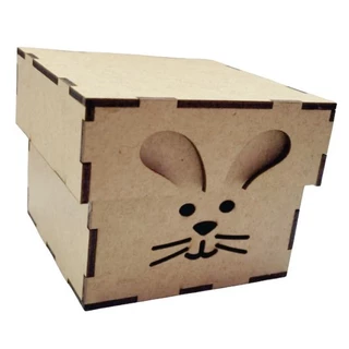 Caixa MDF Lembrança Páscoa em Oferta na Shopee