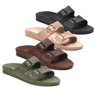Sandalia Chinelo Birken Papete Baixo Slide Duas Fivelas Moderna Ortopédica Adulto Infantil