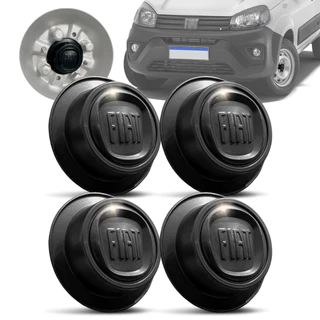 Kit Calota Miolo Roda Ferro Uno Strada Siena Doblo Fiorino Palio Aro 13 14 15