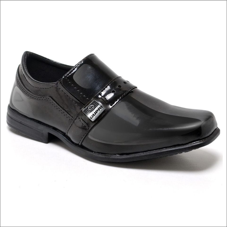 Sapato Social Infantil Masculino Leve e Confortavel Preto