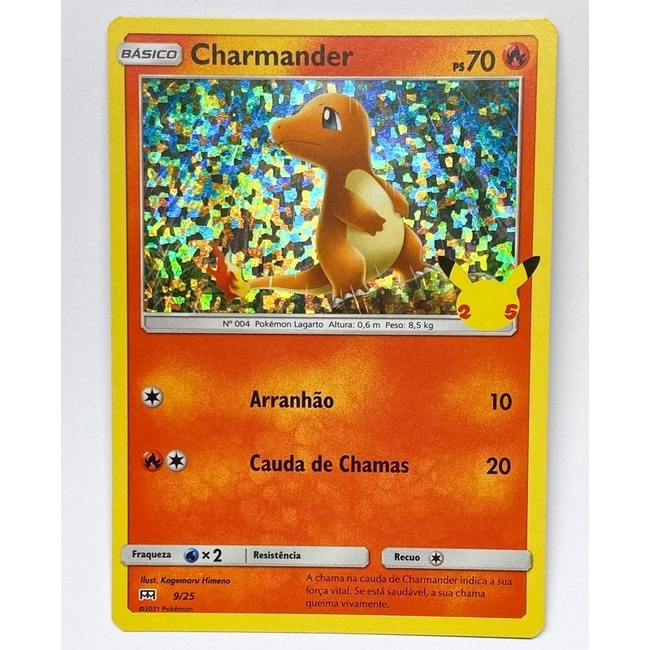 pokemon charmander card mcdonalds Charmander - 9/25 Holo Rare