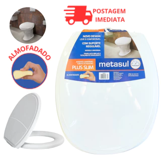 Assento Sanitario Almofadado Universal Tampa De Privada Assento Sanitário Tampa Vaso Almofadado Oval Deca Celite Logasa Incepa Slim