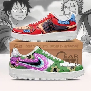 Tênis de anime barato do one piece//zoro//luffy//ace