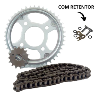 KIT RELAÇÃO COM RETENTOR TITAN 160 15 A 23 CG FAN TRANSMISS