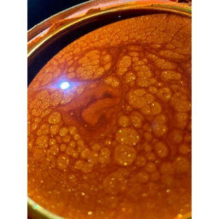 Tinta automotiva poliéster Laranja ouro exclusiva 450ml