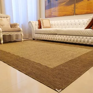 Tapete Sisal Grande Com Ponteiras 3,00x2,00 Lancer Sala Quarto