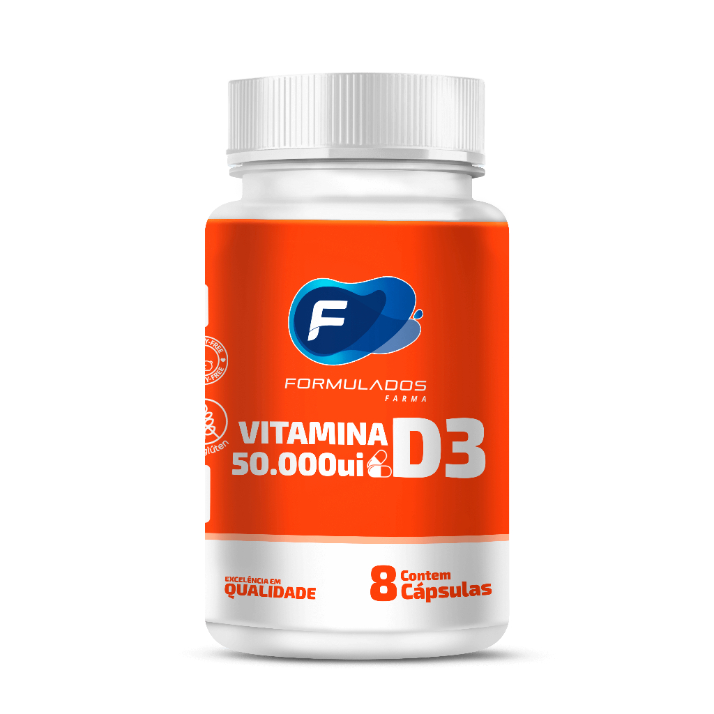 Vitamina D 50.000 UI - 8 doses