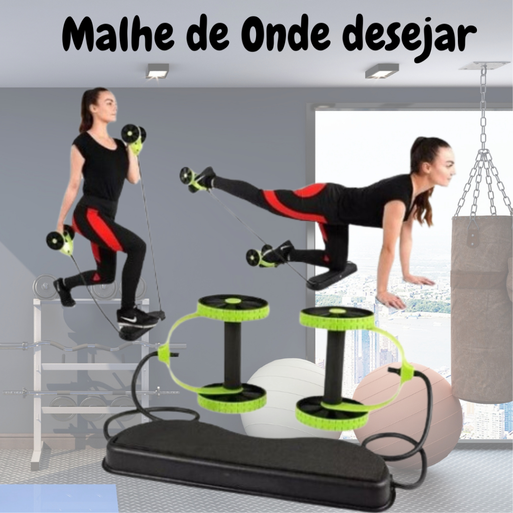 Aparelho De Exercícios Emagrecer E Malhar Em Casa Fitness academia no ...