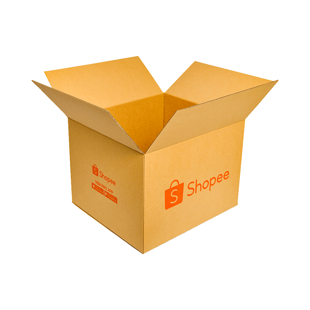 10 Caixas de Papelão Shopee - M - 44 x 39 x 32 cm | Shopee Brasil