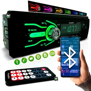 Som Automotivo Rádio Mp3 Universal 1 Din Carro USB SD Bluetooth
