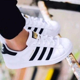 Tênis Super Star Masculino Feminino Branco Preto 34 ao 43 Super Promoção