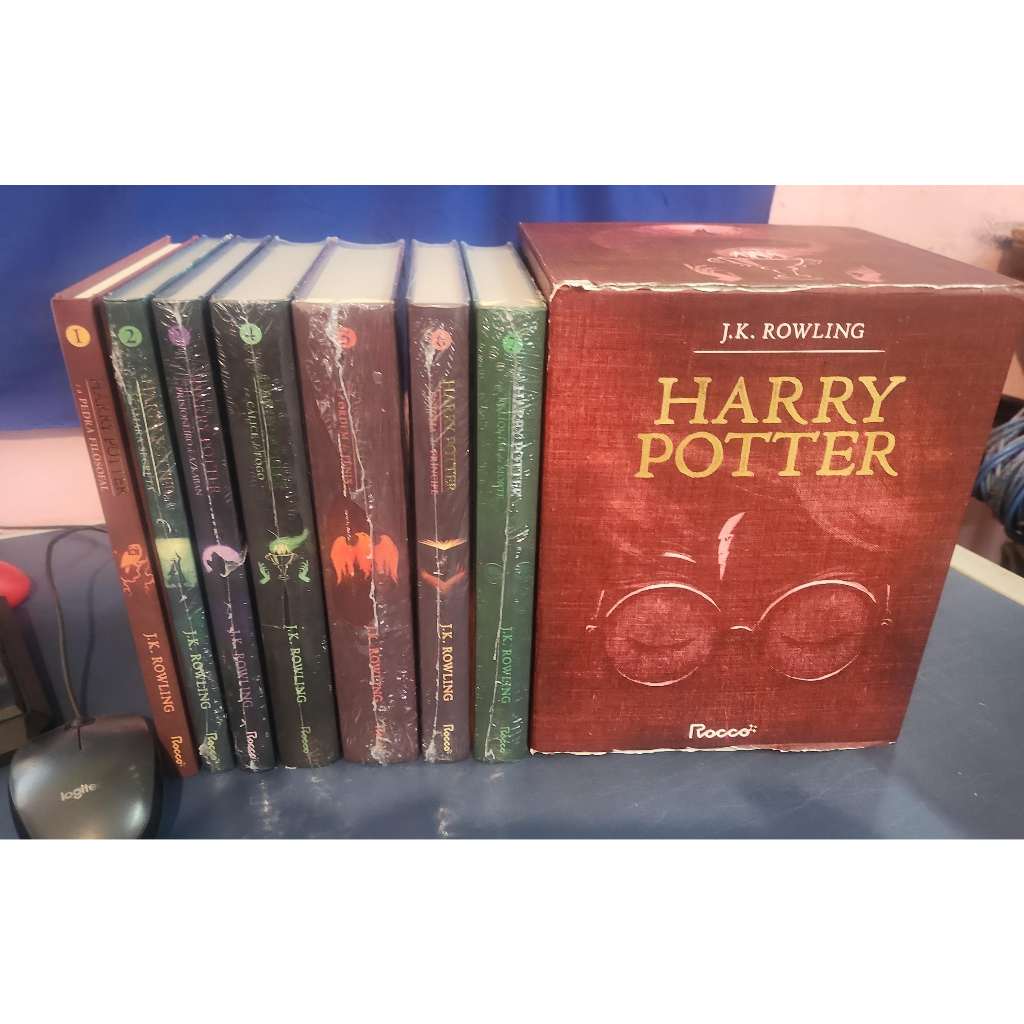 Box Harry Potter Premium Vermelho ( 7 Livros em Capa Dura ) - J.K. Rowling