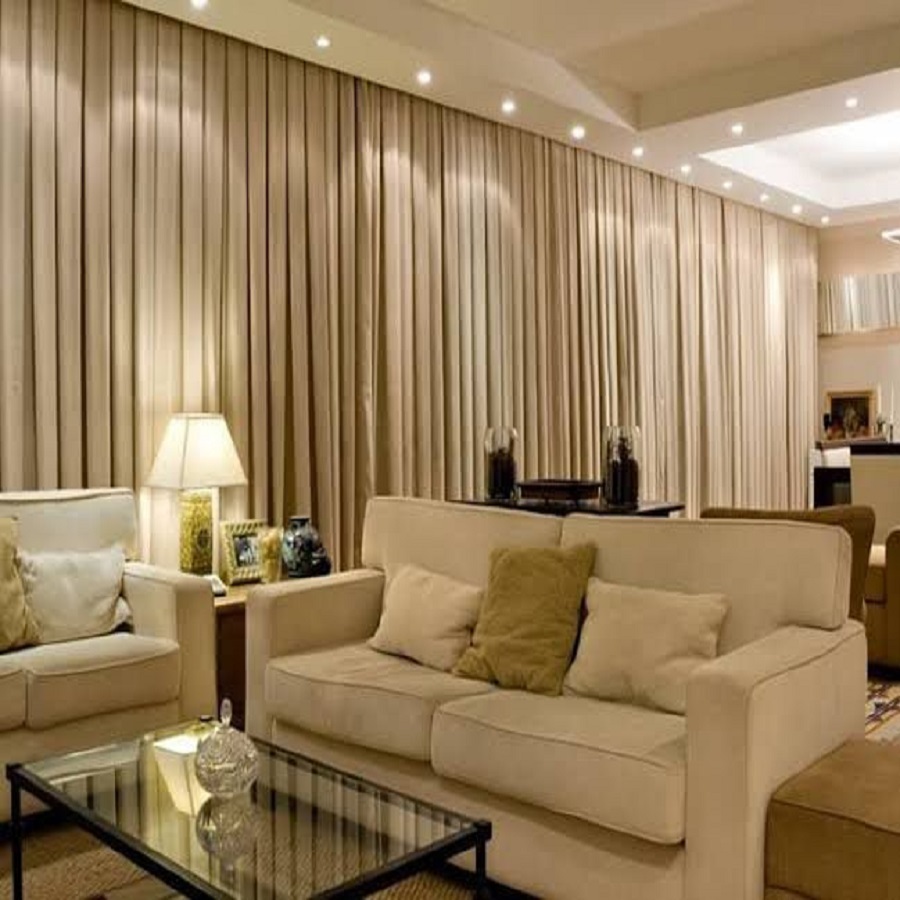 Cortina de Linho Voil Flame 6,00mts X 2,50mts